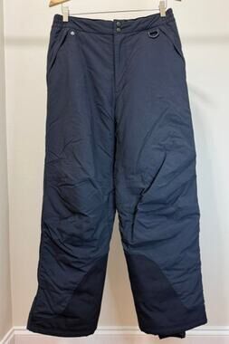 L.L.Bean Men’s Insulated Black Snow Pants SzM